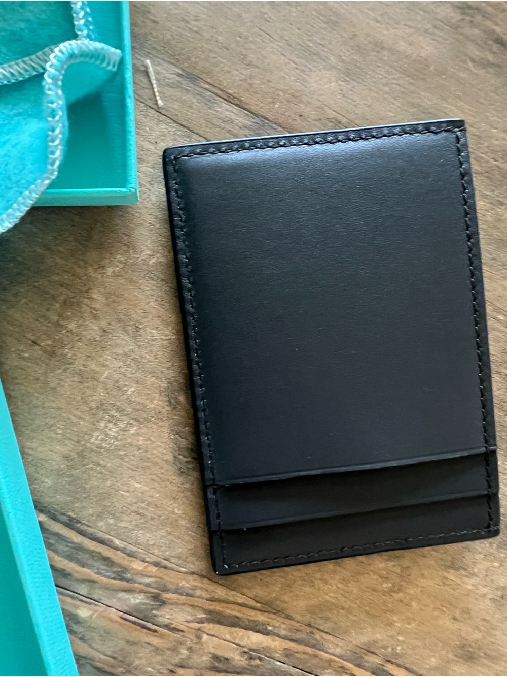 Tiffany & Co. Leather Card Wallet - Picture 2 of 6